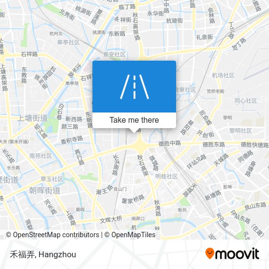 禾福弄 map