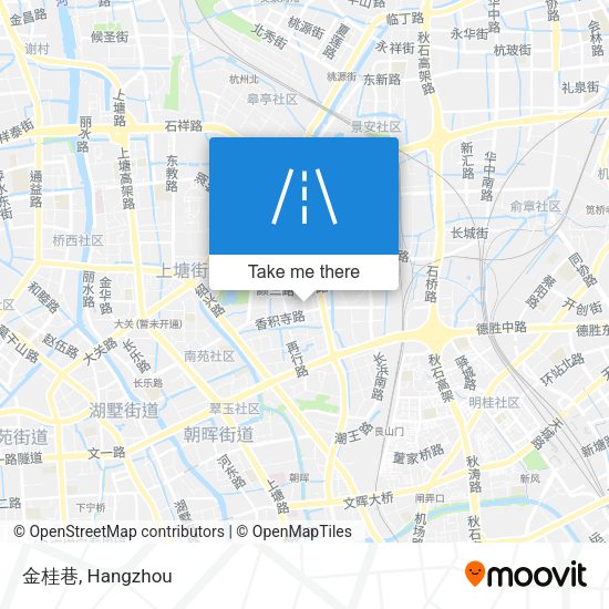 金桂巷 map
