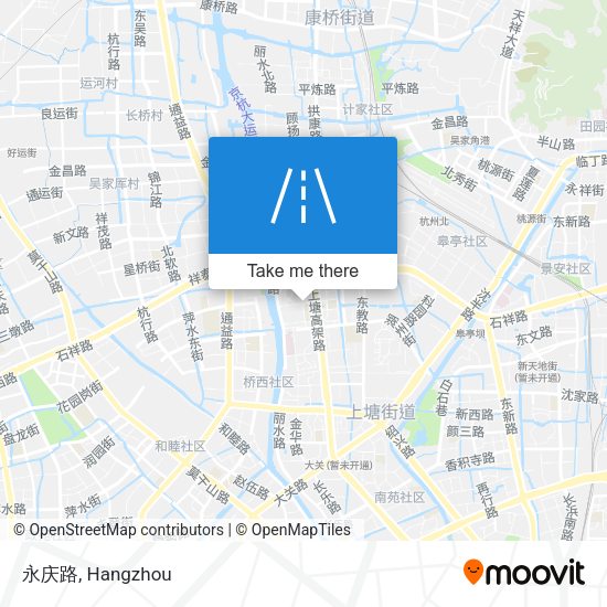 永庆路 map