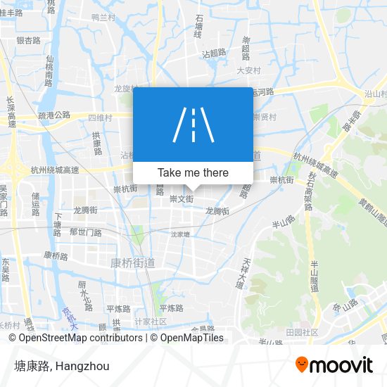 塘康路 map