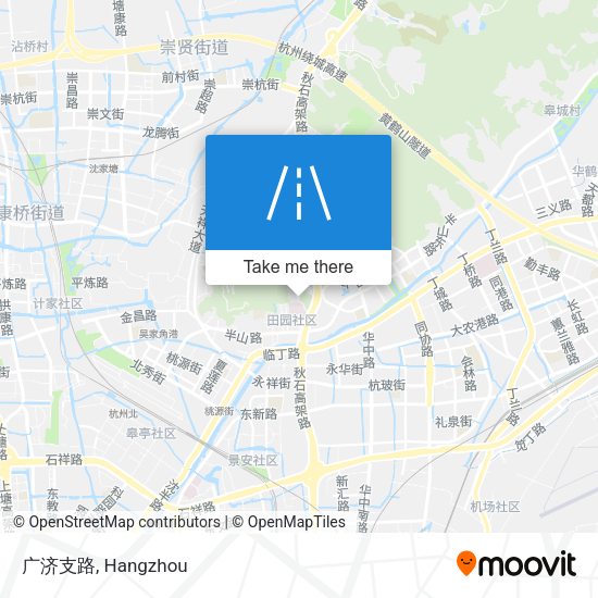 广济支路 map