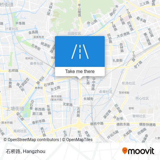 石桥路 map