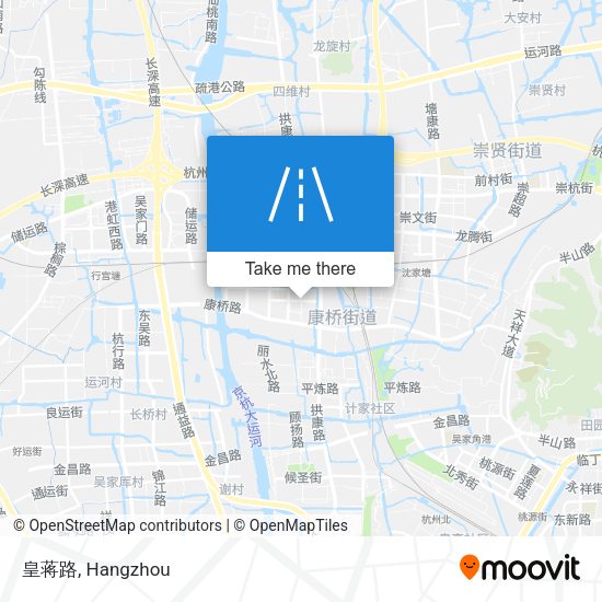 皇蒋路 map