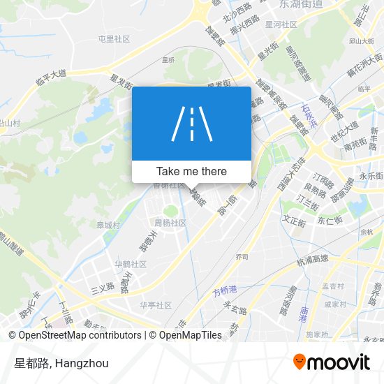 星都路 map