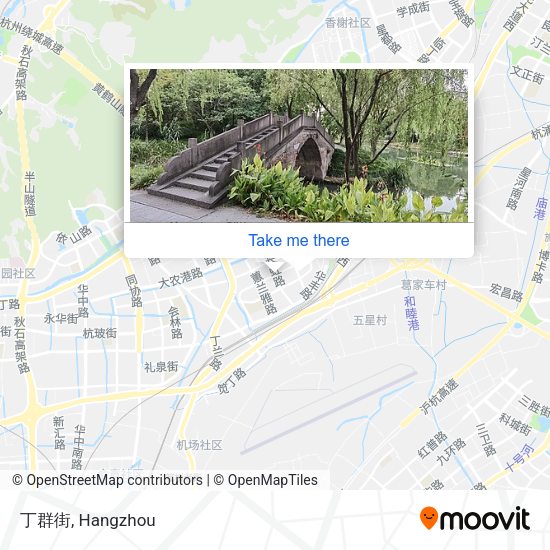 丁群街 map