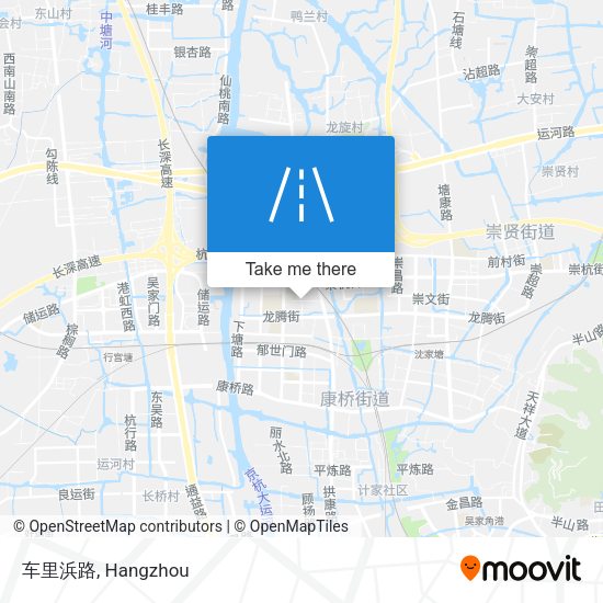 车里浜路 map