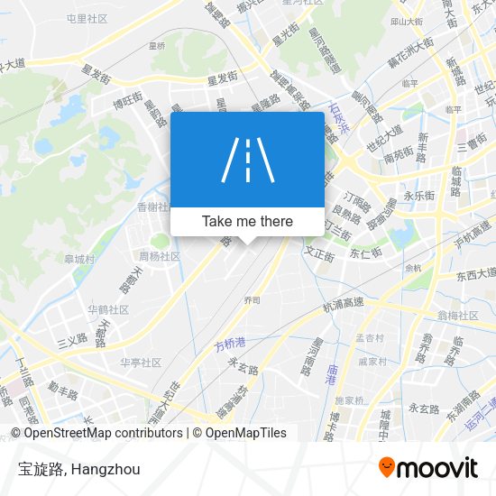 宝旋路 map
