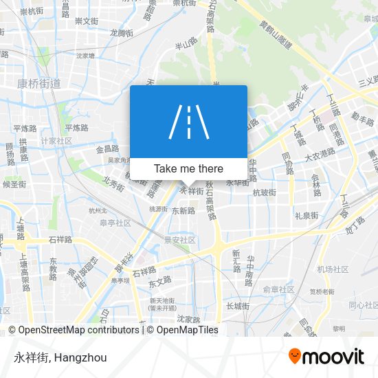 永祥街 map