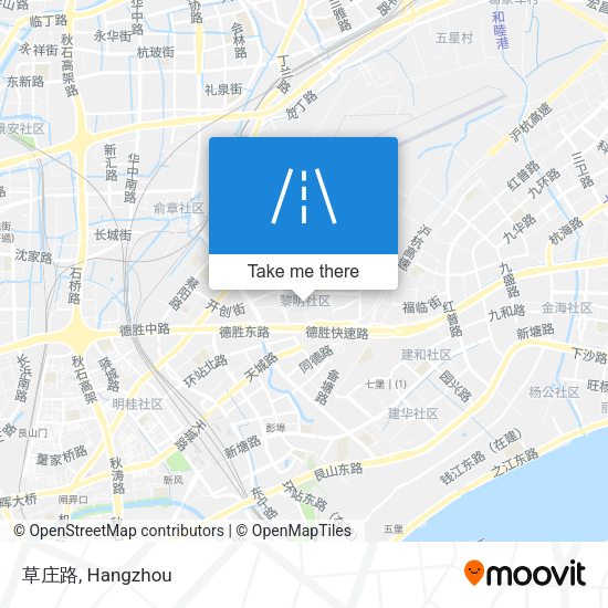 草庄路 map