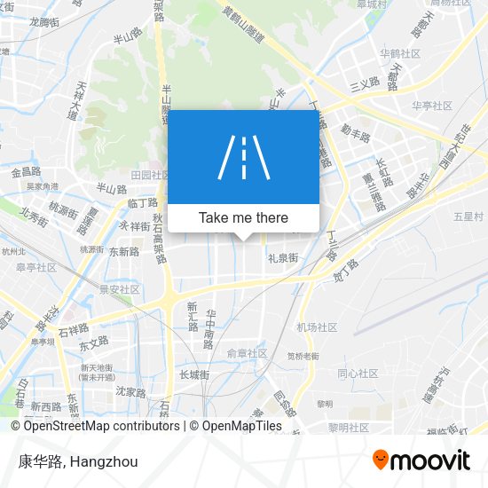 康华路 map