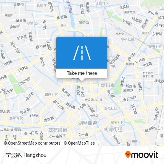 宁波路 map