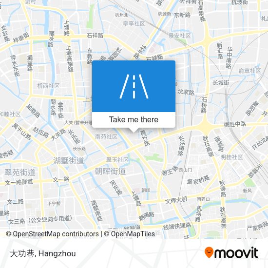 大功巷 map