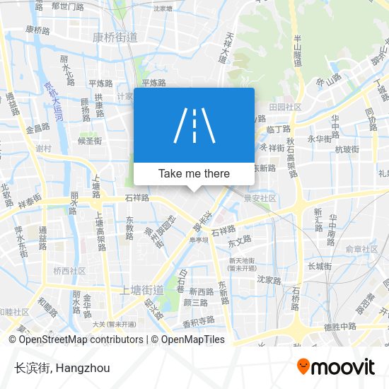 长滨街 map