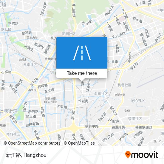 新汇路 map