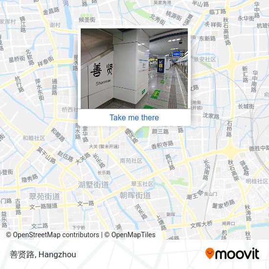 善贤路 map