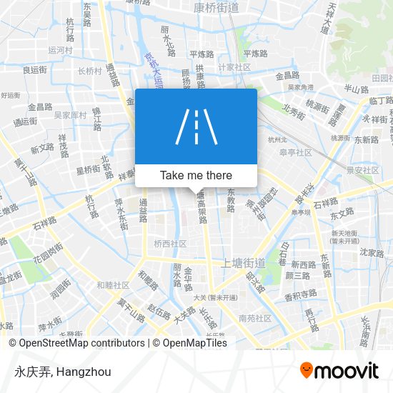 永庆弄 map