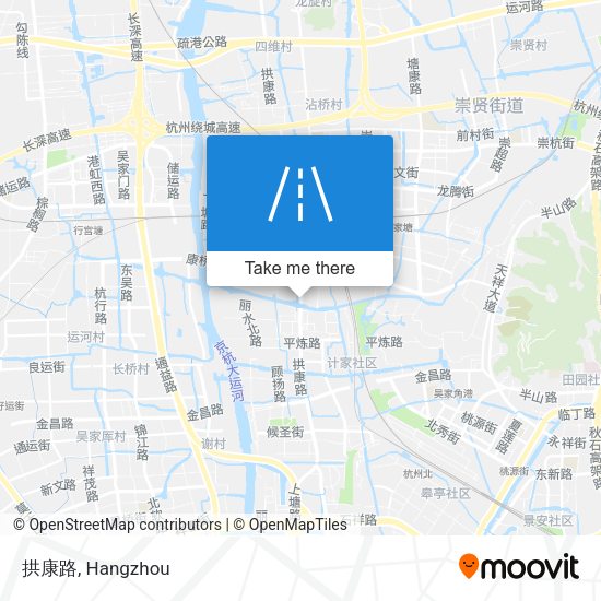 拱康路 map