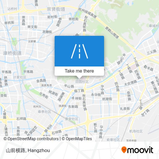 山前横路 map