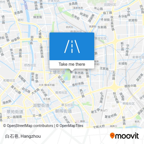 白石巷 map