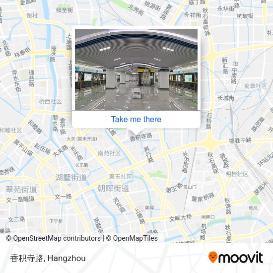 香积寺路 map