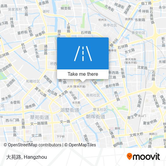 大苑路 map
