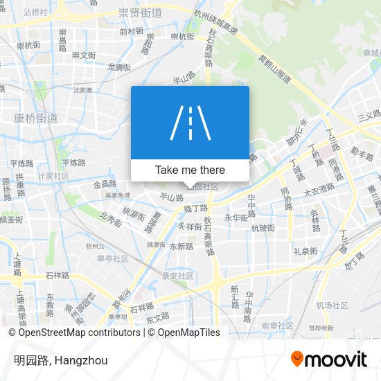 明园路 map