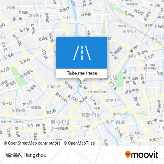 锦鸿路 map