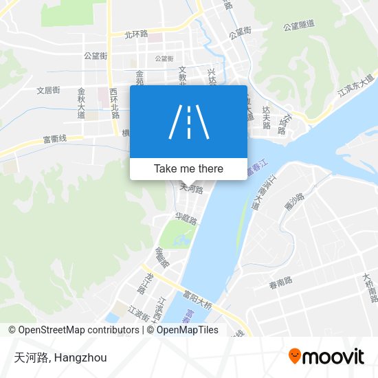 天河路 map