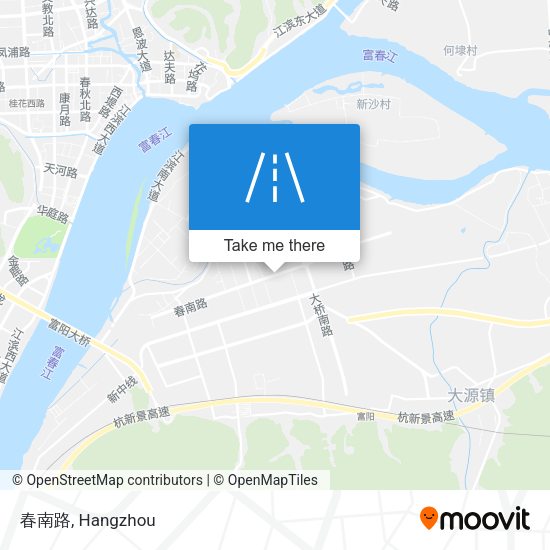 春南路 map