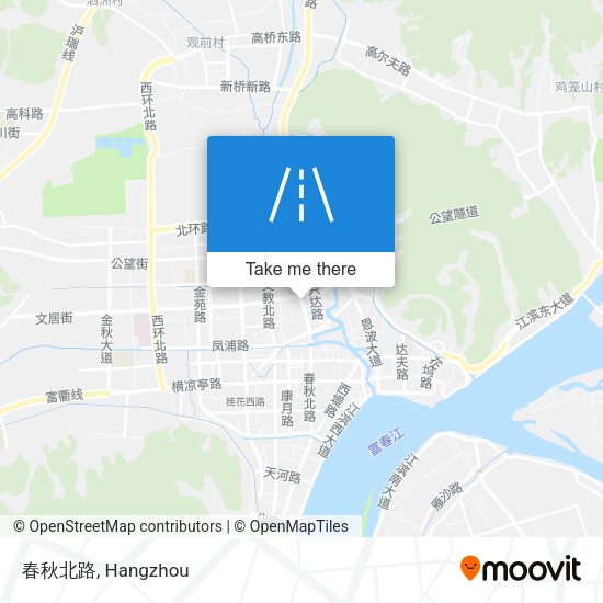 春秋北路 map