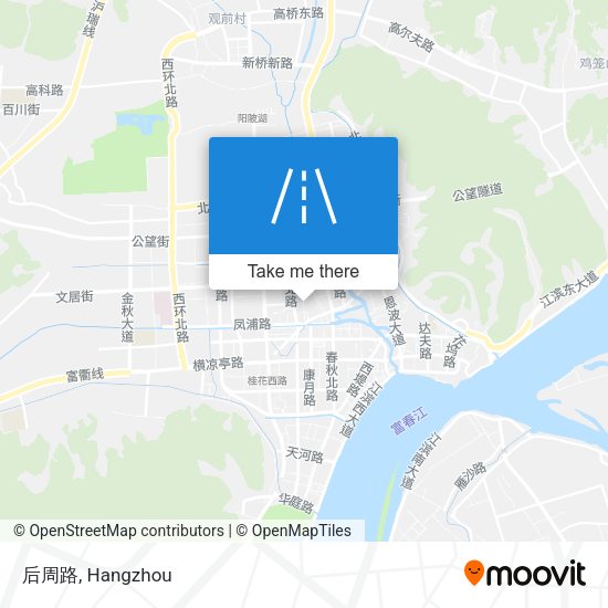 后周路 map
