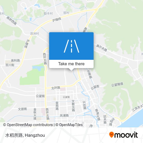 水稻所路 map