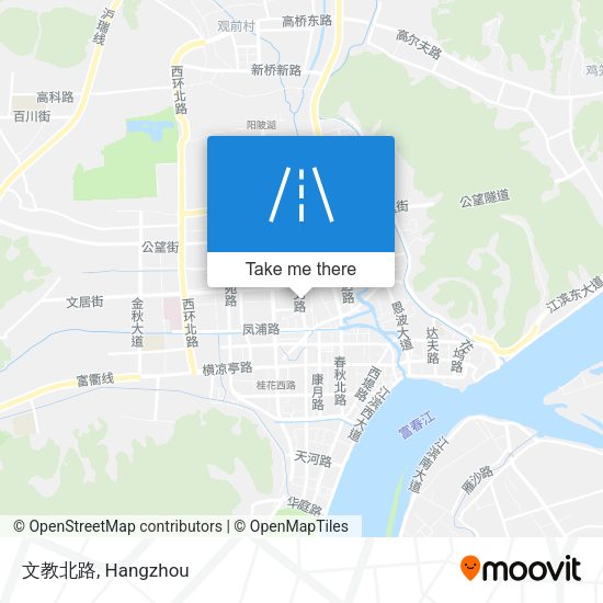 文教北路 map
