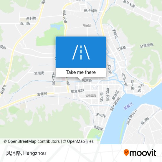 凤浦路 map