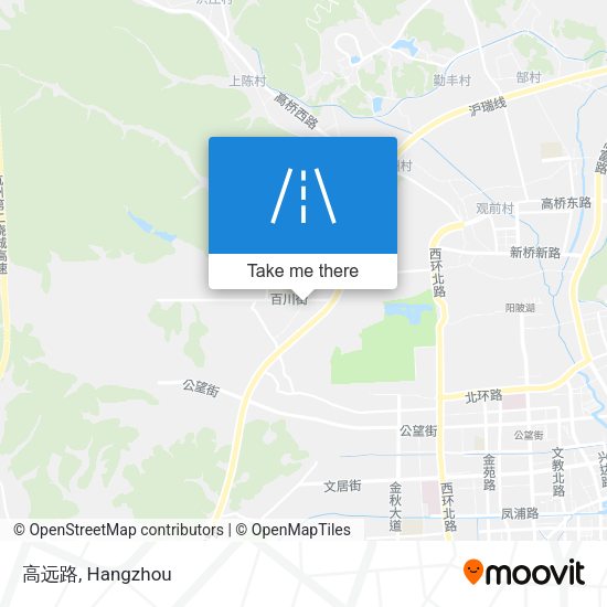高远路 map