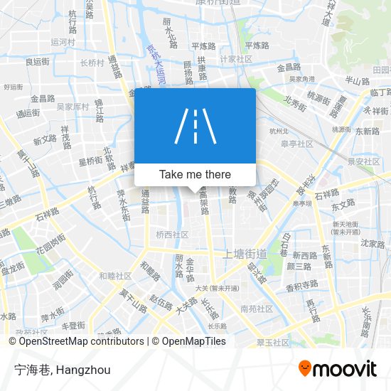 宁海巷 map