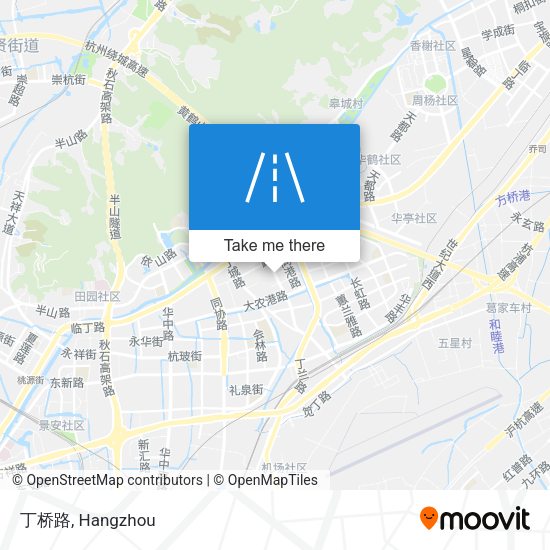 丁桥路 map