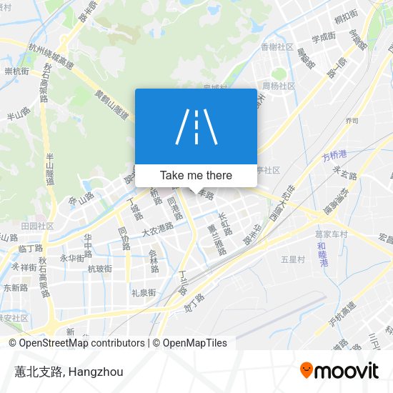 蕙北支路 map