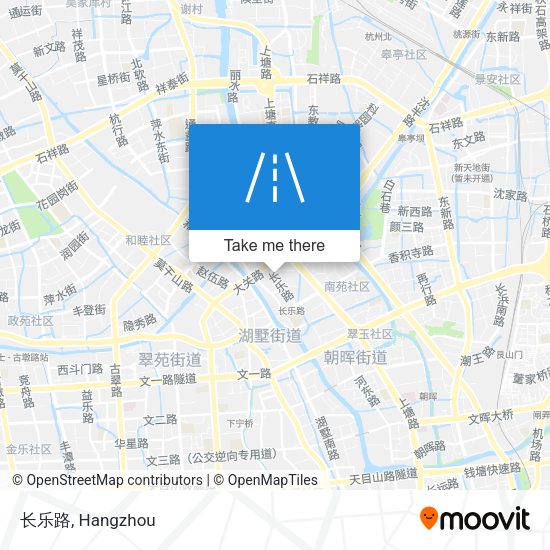 长乐路 map