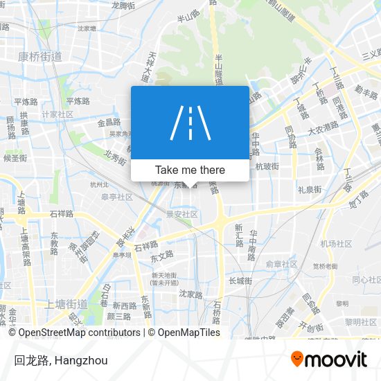 回龙路 map