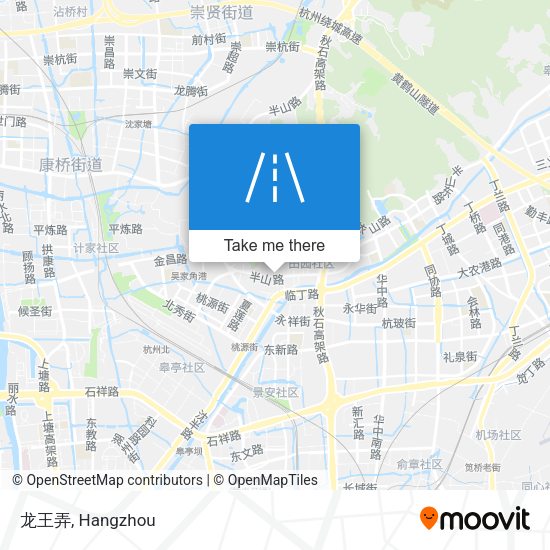 龙王弄 map