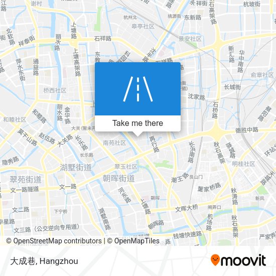 大成巷 map