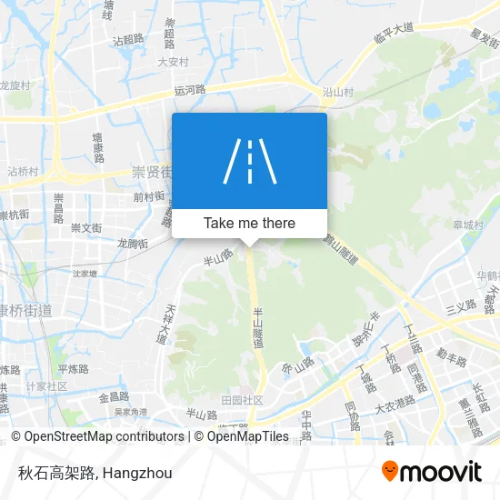 秋石高架路 map
