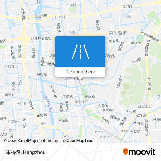 康桥路 map