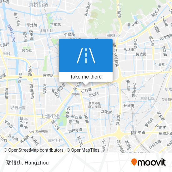 瑞银街 map