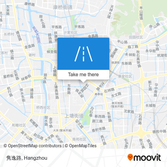 隽逸路 map