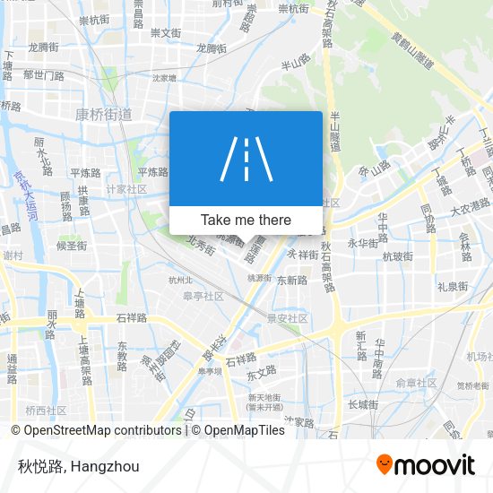 秋悦路 map