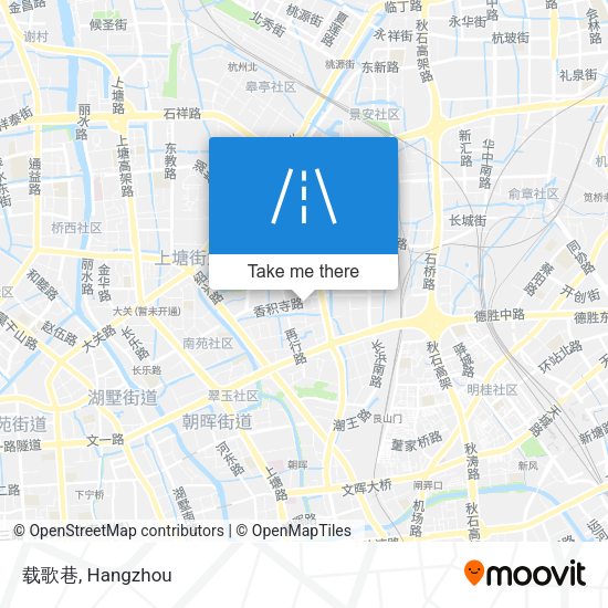 载歌巷 map