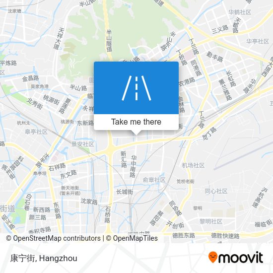 康宁街 map