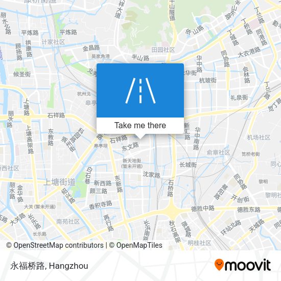 永福桥路 map